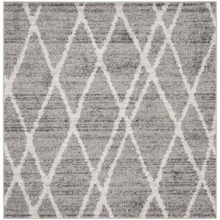 Safavieh Adirondack Square Area Rug Ivory & Silver - 6 x 6 ft. ADR128B-6SQ